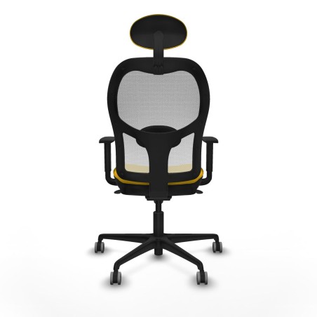 Bürostuhl mit Kopfstütze Jorquera Piqueras y Crespo 1D036G1 Gelb
