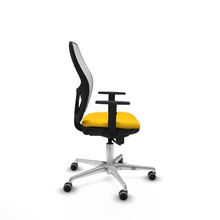 Chaise de Bureau Piqueras y Crespo 1D086G0 Jaune 2