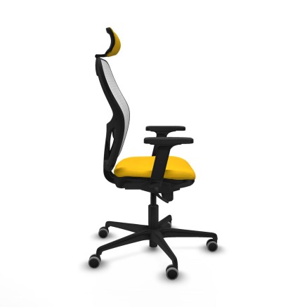 Bürostuhl mit Kopfstütze Piqueras y Crespo 2D036G2 Gelb 2