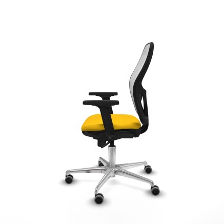 Chaise de Bureau Piqueras y Crespo 2D086G0 Jaune 2