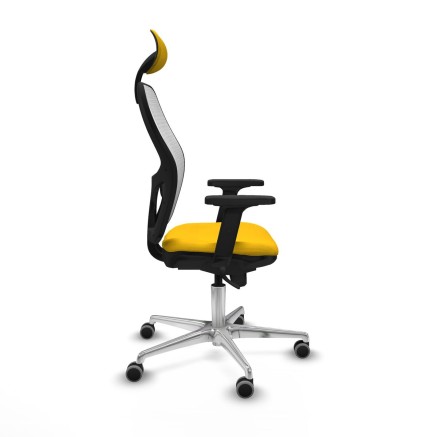 Bürostuhl mit Kopfstütze Piqueras y Crespo 2D086G1 Gelb 2