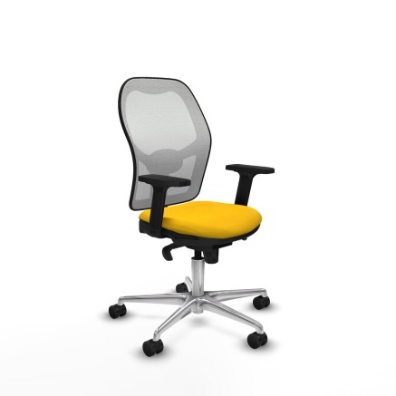 Chaise de Bureau Piqueras y Crespo 2D086N0 Jaune