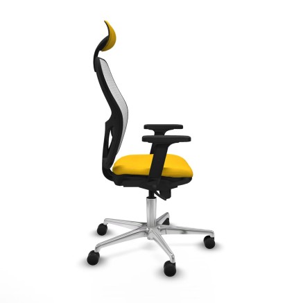 Bürostuhl mit Kopfstütze Piqueras y Crespo 2D086N1 Gelb 2