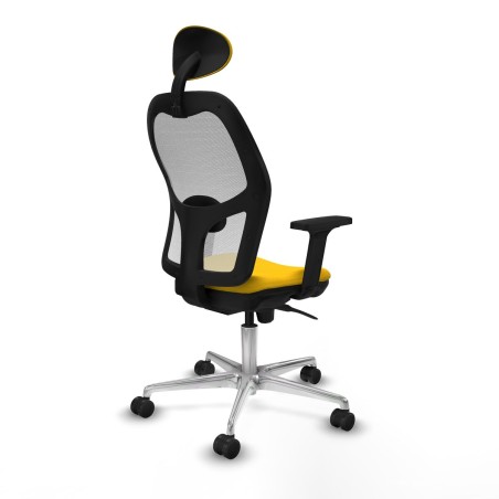 Bürostuhl mit Kopfstütze Piqueras y Crespo 2D086N1 Gelb