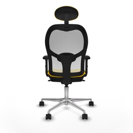 Bürostuhl mit Kopfstütze Piqueras y Crespo 2D086N1 Gelb