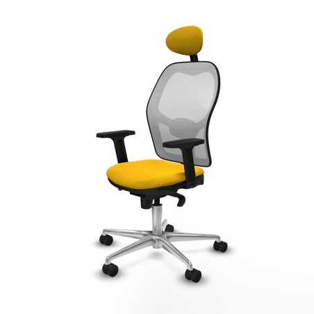 Bürostuhl mit Kopfstütze Piqueras y Crespo 2D086N1 Gelb