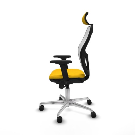 Bürostuhl mit Kopfstütze Piqueras y Crespo 2D086N2 Gelb