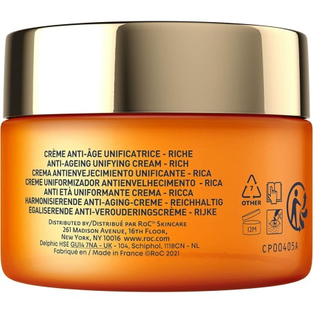 Crema Antietà Roc Multi Correxion Revive + Glow (50 ml)