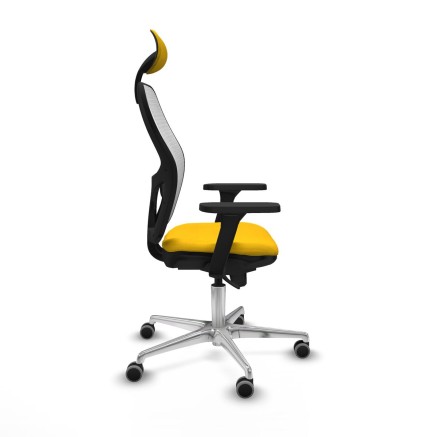 Bürostuhl mit Kopfstütze Piqueras y Crespo 3D086G1 Gelb 2