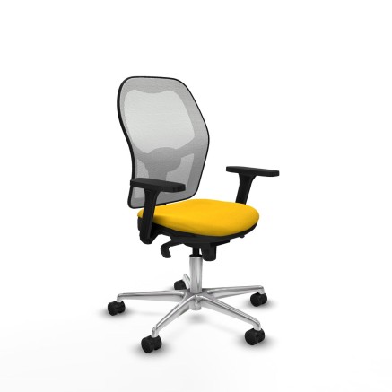 Chaise de Bureau Piqueras y Crespo 3D086N0 Jaune