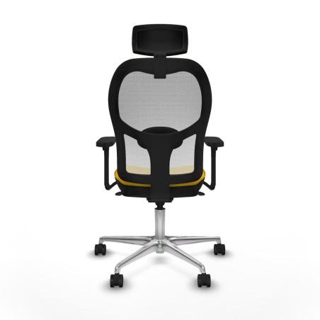 Bürostuhl mit Kopfstütze Piqueras y Crespo 3D086N2 Gelb