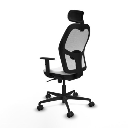 Chaise de Bureau avec Appui-tête Piqueras y Crespo 1D036N2 Blanc