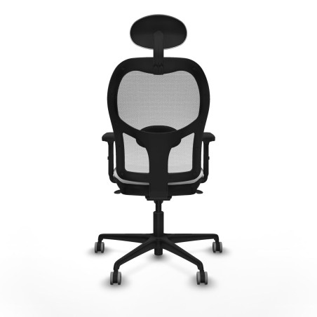 Chaise de Bureau avec Appui-tête Piqueras y Crespo 2D036G1 Blanc