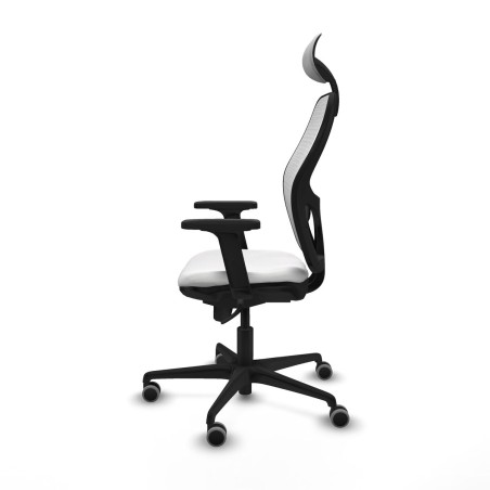 Chaise de Bureau avec Appui-tête Piqueras y Crespo 2D036G1 Blanc