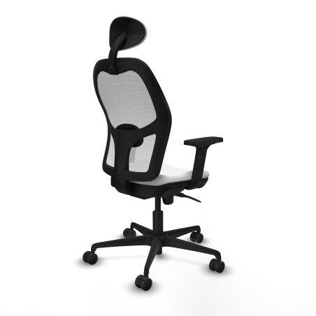 Chaise de Bureau avec Appui-tête Piqueras y Crespo 2D036N1 Blanc