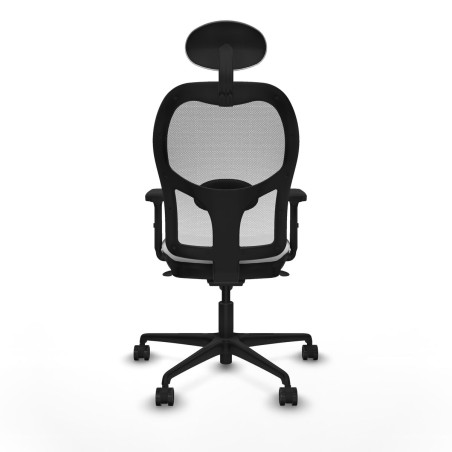 Chaise de Bureau avec Appui-tête Piqueras y Crespo 2D036N1 Blanc