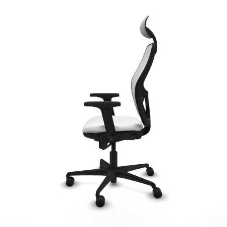 Chaise de Bureau avec Appui-tête Piqueras y Crespo 2D036N1 Blanc