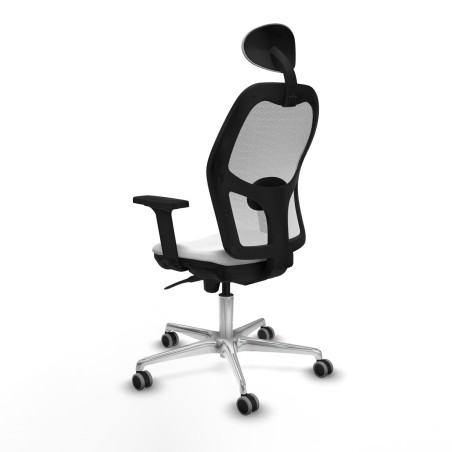 Bürostuhl mit Kopfstütze Piqueras y Crespo 2D086G1 Weiß
