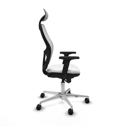 Office Chair with Headrest Piqueras y Crespo 2D086N1 White 2
