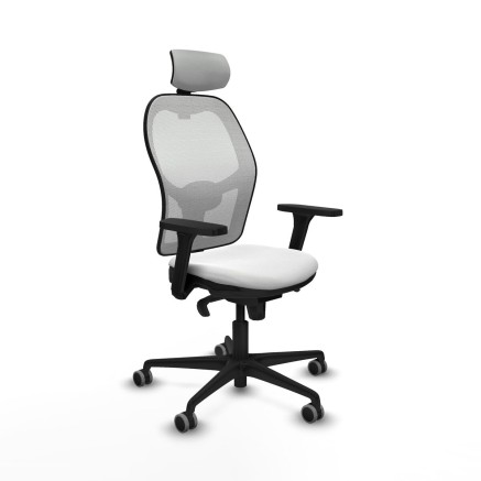 Bürostuhl mit Kopfstütze Piqueras y Crespo 3D036G2 Weiß