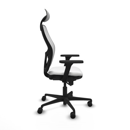 Bürostuhl mit Kopfstütze Piqueras y Crespo 3D036N1 Weiß 2
