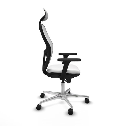 Bürostuhl mit Kopfstütze Piqueras y Crespo 3D086N1 Weiß 2