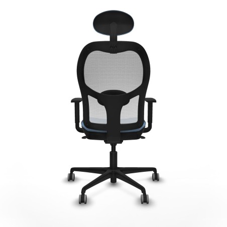 Office Chair with Headrest Jorquera Piqueras y Crespo 1D036G1 Sky blue