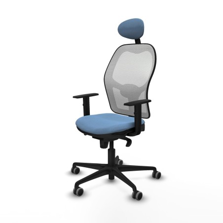 Office Chair with Headrest Jorquera Piqueras y Crespo 1D036G1 Sky blue