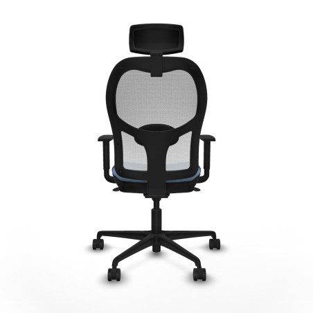 Chaise de Bureau avec Appui-tête Piqueras y Crespo 1D036N2 Bleu ciel