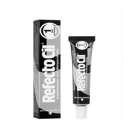 Tinta per ciglia RefectoCil Eyelash And Eyebrow Tint Nº 1 15 ml (15 m 2