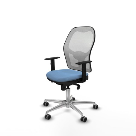 Chaise de Bureau Piqueras y Crespo 1D086G0 Bleu ciel