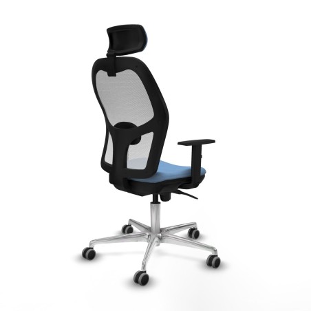 Chaise de Bureau avec Appui-tête Piqueras y Crespo 1D086G2 Bleu ciel