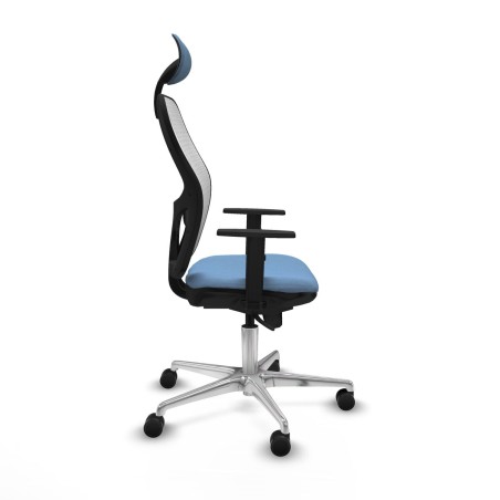 Office Chair with Headrest Jorquera Piqueras y Crespo 1D086N1 Sky blue