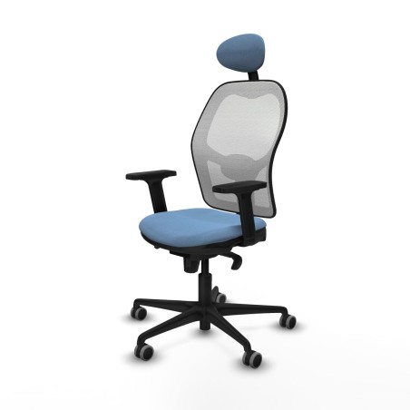 Bürostuhl mit Kopfstütze Piqueras y Crespo 2D036G1 Himmelsblau