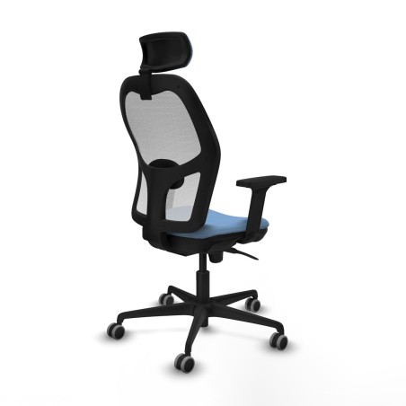 Sedia Ufficio con Poggiatesta Piqueras y Crespo 2D036G2 Blu cielo
