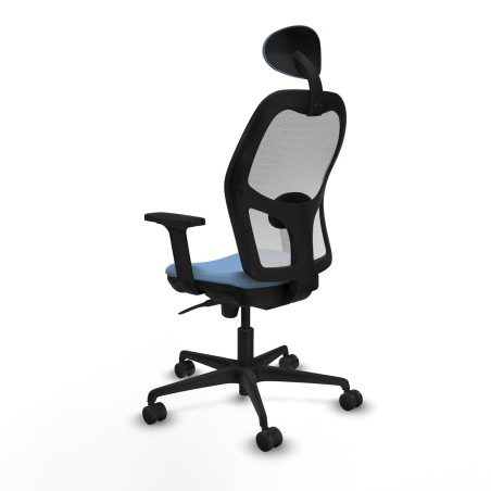 Office Chair with Headrest Piqueras y Crespo 2D036N1 Sky blue