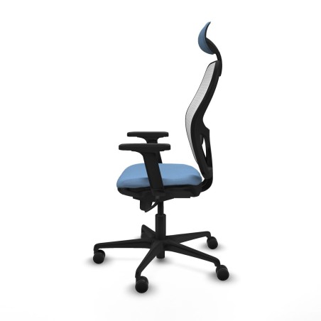 Office Chair with Headrest Piqueras y Crespo 2D036N1 Sky blue