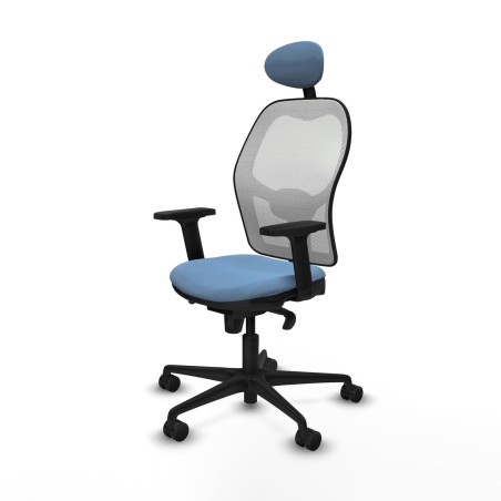 Office Chair with Headrest Piqueras y Crespo 2D036N1 Sky blue