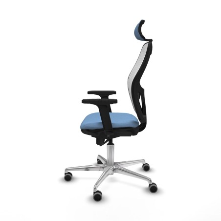 Chaise de Bureau avec Appui-tête Piqueras y Crespo 2D086G2 Bleu ciel