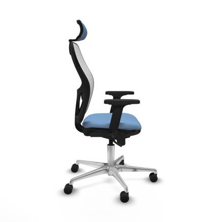 Bürostuhl mit Kopfstütze Piqueras y Crespo 2D086N2 Himmelsblau 2
