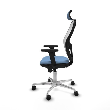 Bürostuhl mit Kopfstütze Piqueras y Crespo 2D086N2 Himmelsblau