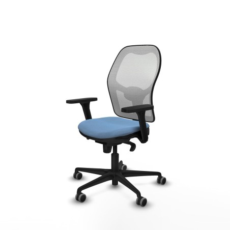 Chaise de Bureau Piqueras y Crespo 3D036G0 Bleu ciel