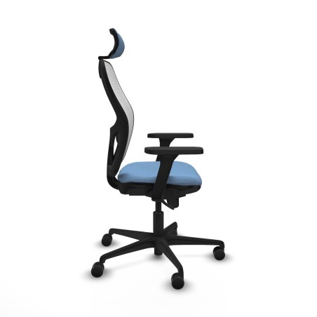 Chaise de Bureau avec Appui-tête Piqueras y Crespo 3D036N2 Bleu ciel