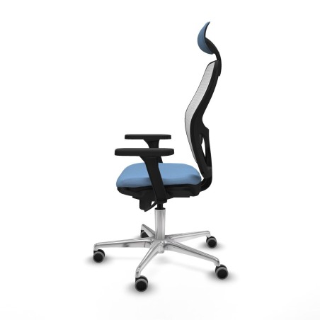 Office Chair with Headrest Piqueras y Crespo 3D086G1 Sky blue