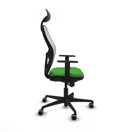 Office Chair with Headrest Jorquera Piqueras y Crespo 1D036G1 Green 2
