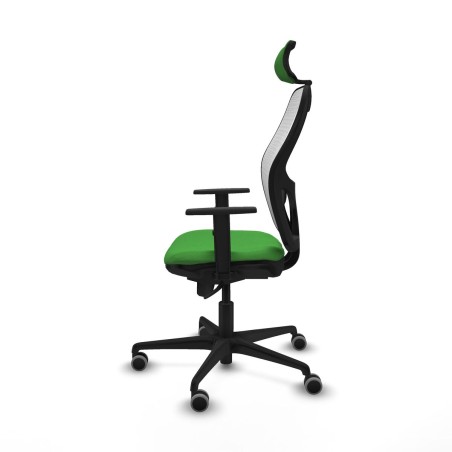 Sedia Ufficio con Poggiatesta Piqueras y Crespo 1D036G2 Verde