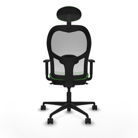 Office Chair with Headrest Jorquera Piqueras y Crespo 1D036N1 Green