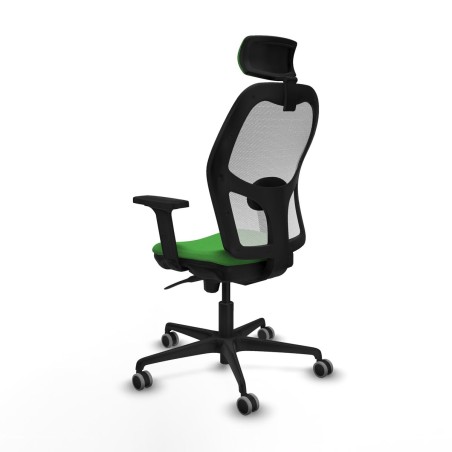 Sedia Ufficio con Poggiatesta Piqueras y Crespo 2D036G2 Verde