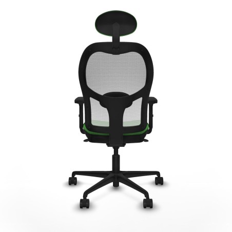 Chaise de Bureau avec Appui-tête Piqueras y Crespo 2D036N1 Vert