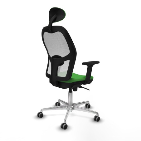 Office Chair with Headrest Piqueras y Crespo 2D086G1 Green